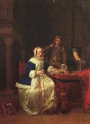 Gabriel Metsu Breakfast oil painting artist